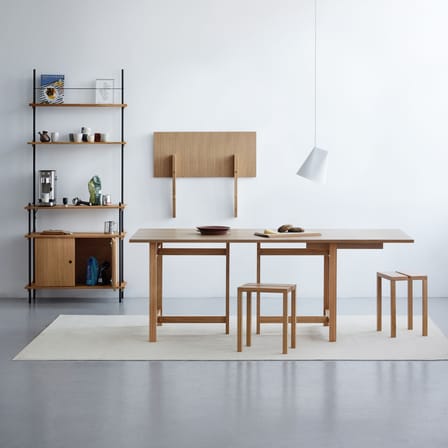 Tabouret Peg bois naturel - MOEBE