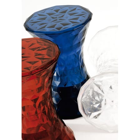 Tabouret Stone plastique transparent - Kartell