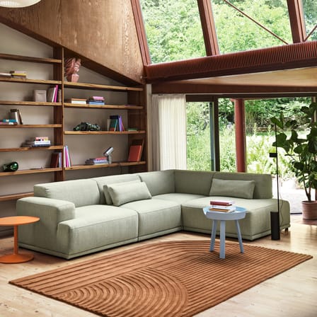 Tapis Relevo  marron / 200 x 300 cm - Tufté main - Muuto