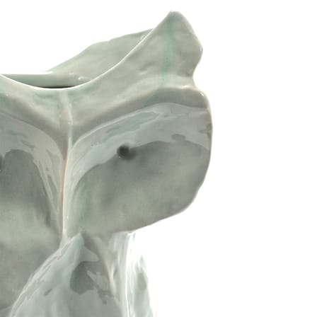 Hibou Large Vase ceramic blue by Marni / H 30 cm - Serax