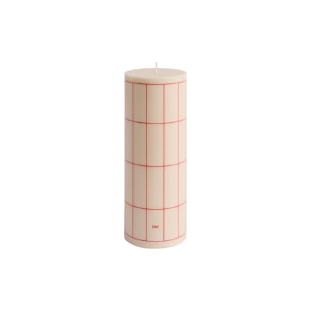Bougie bloc Column / Ø 9 x H 25 cm - Hay