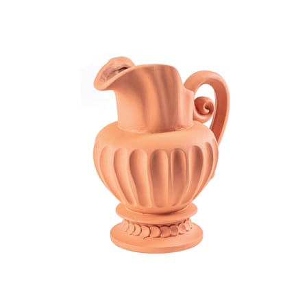 Carafe Magna Graecia céramique orange / H 33 cm - Terre cuite - Seletti
