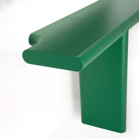 Console murale Zavolo 792 bois vert / L 144 x H 75 cm - Zanotta