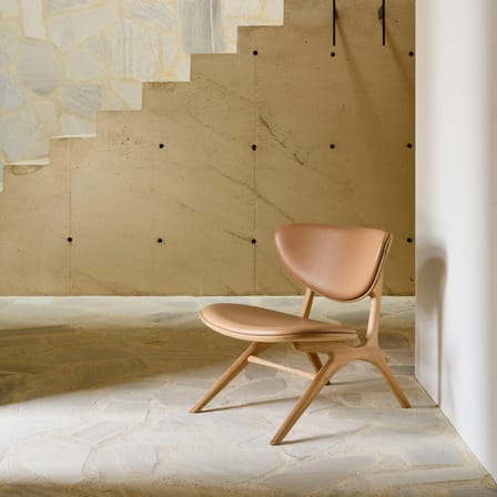 Fauteuil bas Eye / Cuir - Ethnicraft