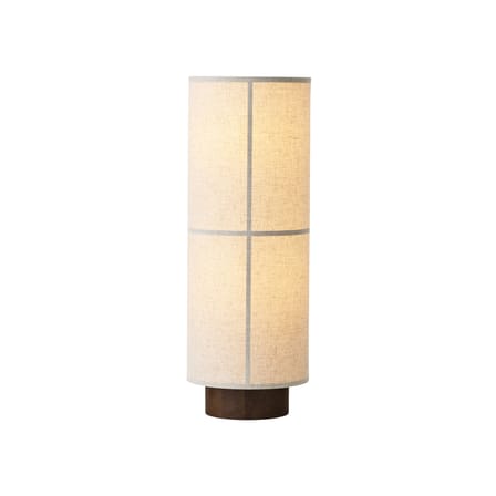 Lampadaire Hashira LOW tissu beige / Ø 30 x H 83 cm - Lin - Audo Copenhagen