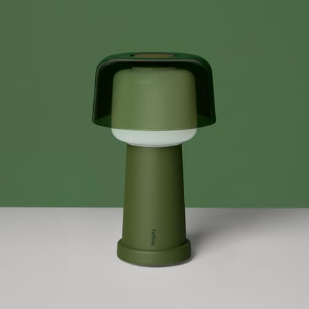 Lampe extérieur sans fil rechargeable Revolve LED vert - Fatboy