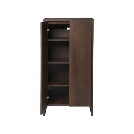Meuble à chaussures Parcel Tall bois marron / L 55 x H 110 x P 30 cm - Ferm Living