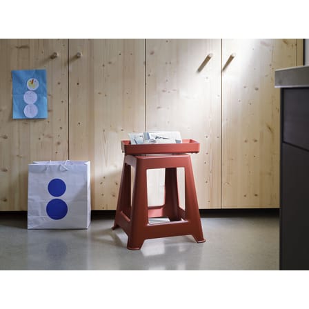 Plateau Chap Tray RE plastique noir / 41,5 x 20 cm - Polyamide recyclé - Vitra