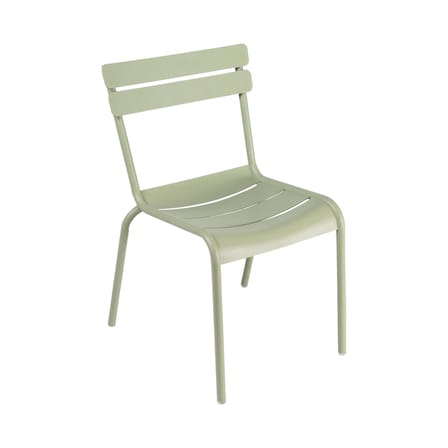 Sedia impilabile Luxembourg metallo verde - Fermob