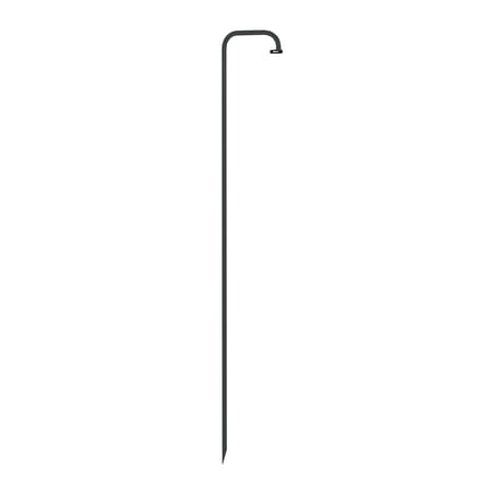 Accessoire  métal noir / Pied à planter pour lampes Balad - H 159 cm - Fermob