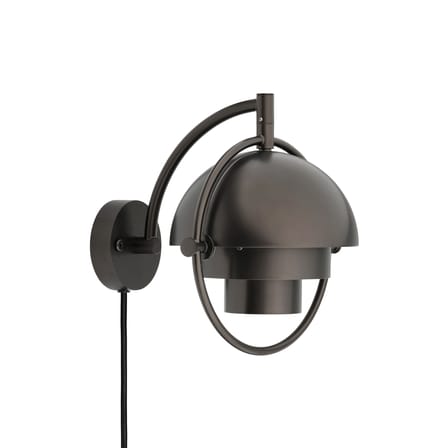 Applique avec prise Multi-Lite métal / Modulable & orientable - Louis Weisdorf, 1972 - Gubi