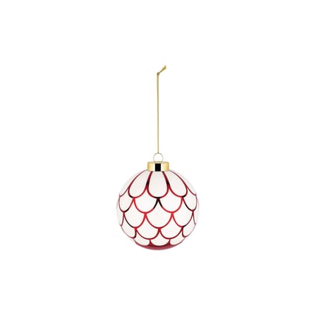 Boule de Noël Delight Big  n°8 verre rouge / Ø 9 cm - Alessi