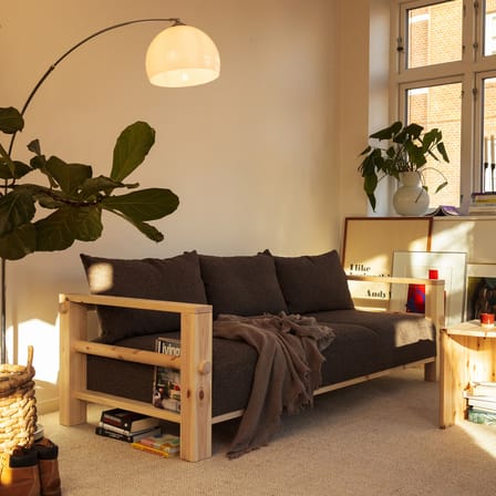 Canapé convertible Bare / Lit 1 place - L 225 cm - KARUP