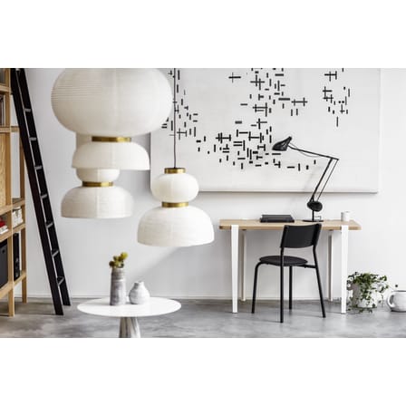 Chaise empilable SSDr plastique noir / Plastique recyclé - TIPTOE