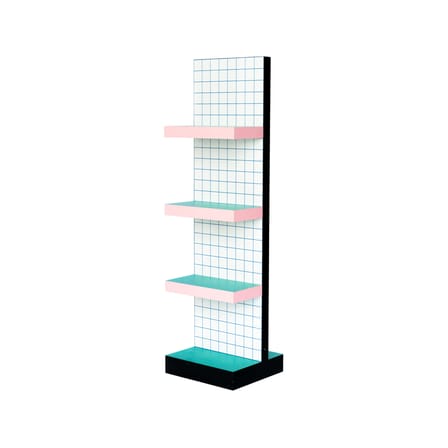 Étagère Super Shelf bois multicolore / L 48,3 x P 44 x H 173,2 cm - Seletti