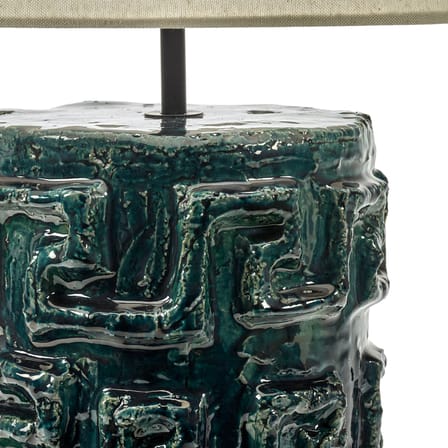 Lampadaire Look at me 02 céramique vert / H 100 cm - Serax