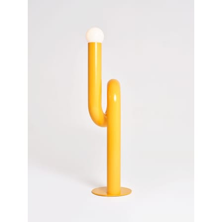 Lampadaire Petite Modulation métal jaune / H 120 cm - Axel Chay