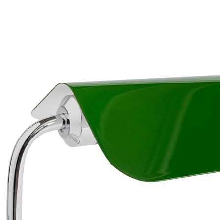 Lampe de table Apex métal vert / Orientable - Pied courbé - Hay
