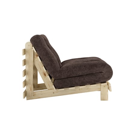 Fauteuil convertible Roots / Dormeuse & lit d'appoint - 3 positions / Structure pin clair - KARUP