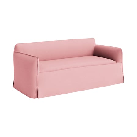 Divano destro Mimi tessuto rosa / 2,5 posti - L 190 cm - Hay