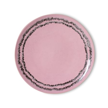 Piatto 70s ceramics ceramica rosa / Set di 2 - Ø 27,5 cm - HK LIVING