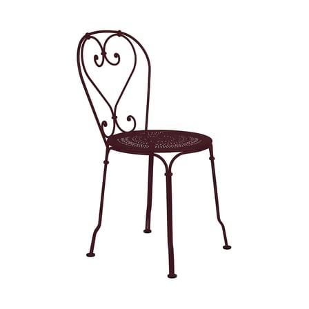 1900 Stacking chair metal red / Metal - Fermob