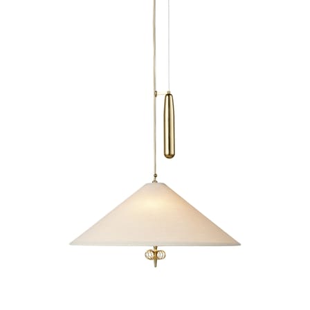 Suspension A1967 tissu beige / Ø 56 cm -  Avec contrepoids / Réédition 50' - Gubi