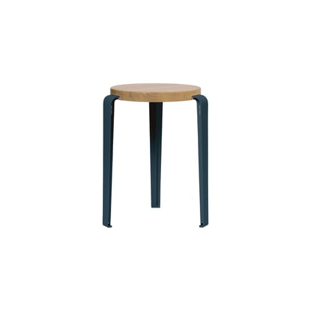 Tabouret empilable Lou / H 45 cm - Chêne éco-certifié - TIPTOE