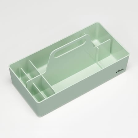Bac de rangement Toolbox RE plastique vert / Recyclé - 32 x 16 cm / Arik Levy, 2010 - Vitra