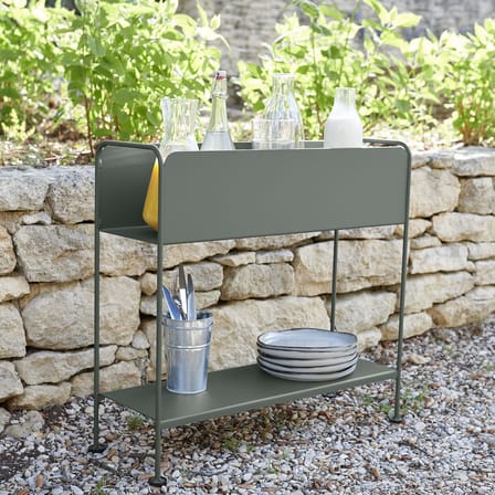 Cache-pot Picolino métal vert / Rangement -  L 66 x H 63 cm - Fermob