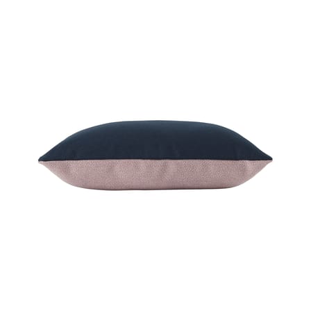 Coussin Mingle tissu rose / 55 x 35 cm - Bicolore - Muuto