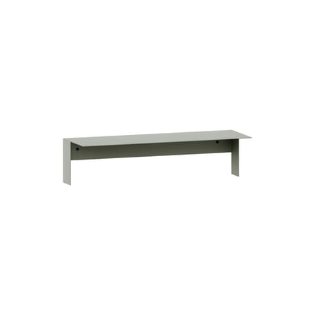 Étagère Pli Floating métal vert / 60 x 20 cm - TIPTOE