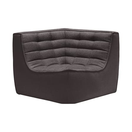 N701 Lounge Chair UK Version textile grey / UK Version - 90° square corner Unit - Ethnicraft