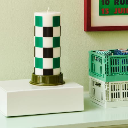 Lot de 2 paniers Colour Crate MINI plastique blanc / 17 x 13 cm - Recyclé - Hay