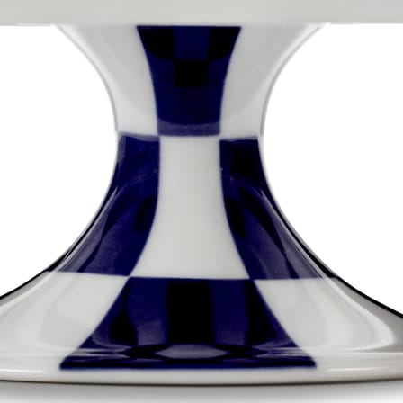 Plat à gâteau Fête des Bêtes céramique bleu / Ø 19,2 cm - Serax