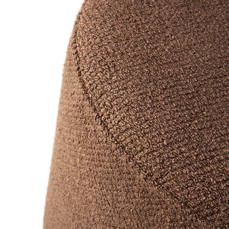 Pouf Barrow tissu cuivre / Ø 40 cm - Ethnicraft