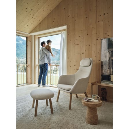 Set fauteuil & repose-pieds HAL Lounge / Jasper Morrison, 2021 - Vitra