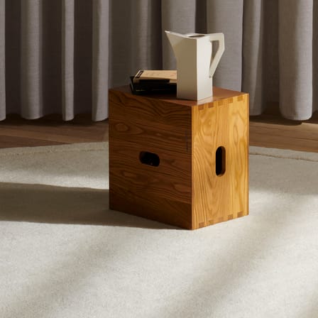 Tabouret LC14 Cabanon bois naturel / Le Corbusier, 1952 - CASSINA
