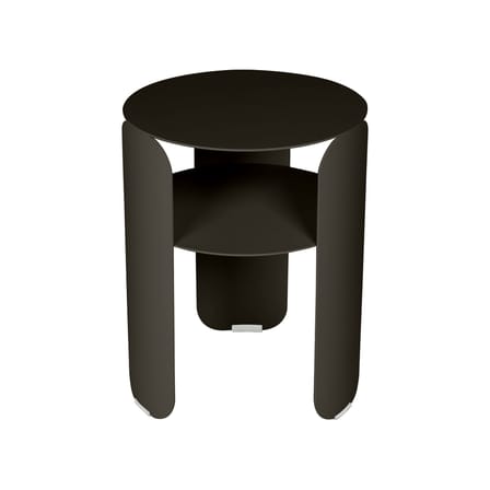 Tavolino d'appoggio Bebop metallo marrone / Ø 35 x H 45 cm - Fermob