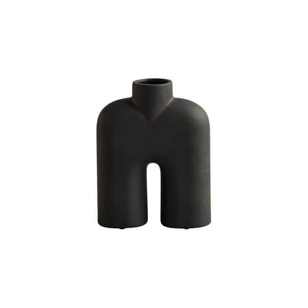 Vase Cobra Tall Mini céramique marron / L 18 x H 23 cm - 101 COPENHAGEN