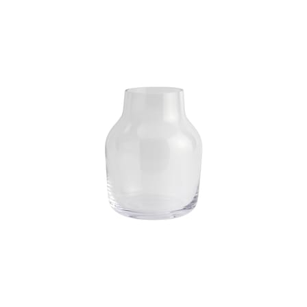 Vase Silent verre transparent / Ø 15 x H 19 cm - Muuto
