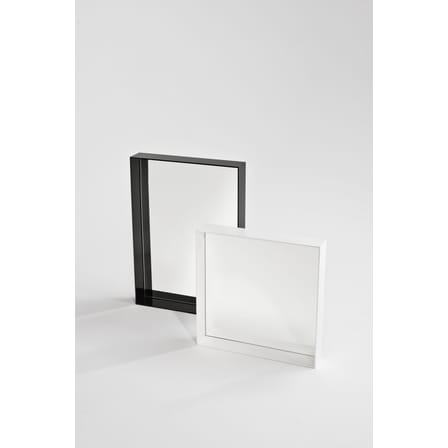 Only me Wall mirror plastic material black / W 50 x H 70 cm - Philippe Starck, 2012 - Kartell