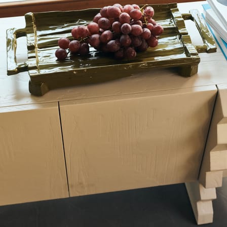 Buffet bas Forma bois blanc / L 160 x H 55,5 cm - HK LIVING