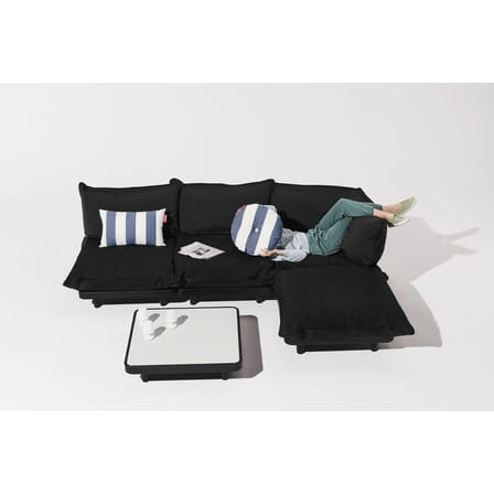 Chauffeuse d'angle Paletti Corner tissu beige - Fatboy