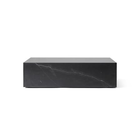 Plinth Low Coffee table stone black / Marble - 100 x 60 cm x H 27 cm - Audo Copenhagen