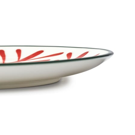 Bazaar Dessert plate ceramic red / Set of 4 - Ø 21 cm - Serax