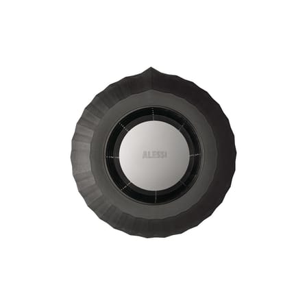 Distributeur de capsules de café Plissé plastique noir / Pour 40 capsules - Alessi