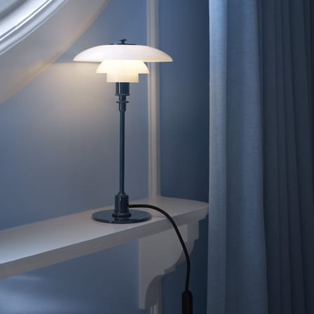 Lampe de table PH 3/2 bleu / Réédition 1926 - Louis Poulsen