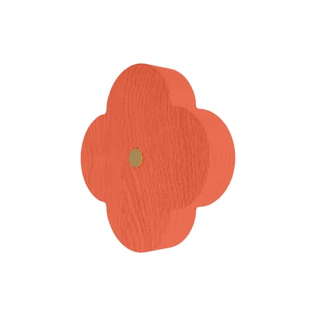 Patère Andrée bois orange Small / Ø 7 cm - Hartô
