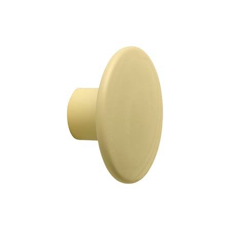Patère The Dots Wood Small bois jaune / Ø 9 cm - Muuto